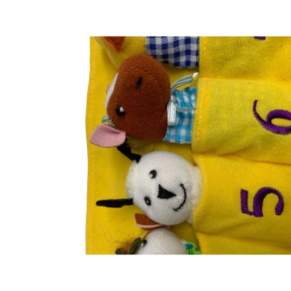 Do Re Me and You Zoo Animals Plush Toy Cat Dog Bunny Mouse Duck Horse Cow Rooste - Picture 4 of 7